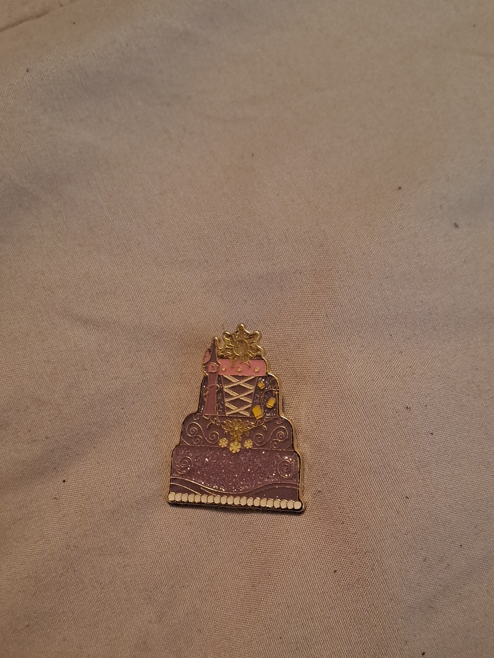 Disney Rapunzel Cake Enamel Pin